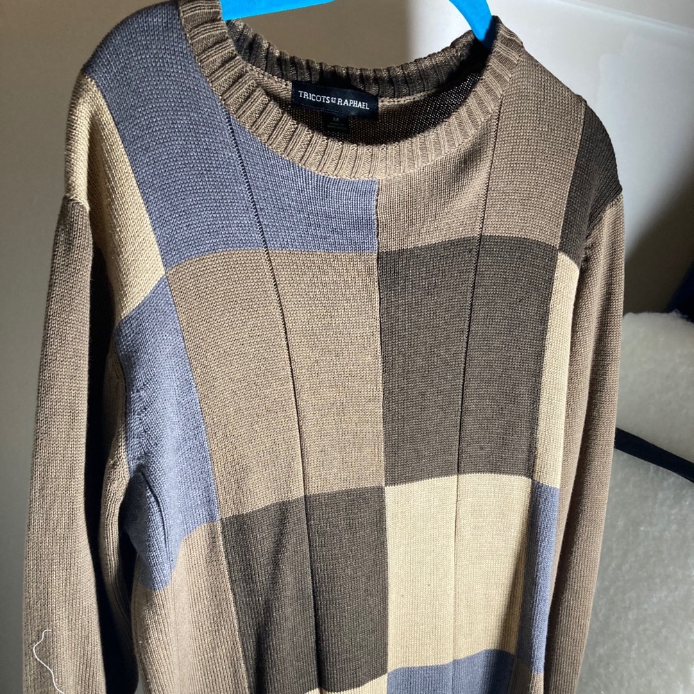 Tricots St Raphael multi colored sweater